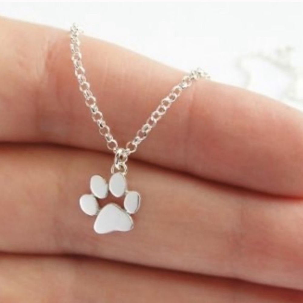 Paw Print Necklace πΎπ - Picture 3 of 4